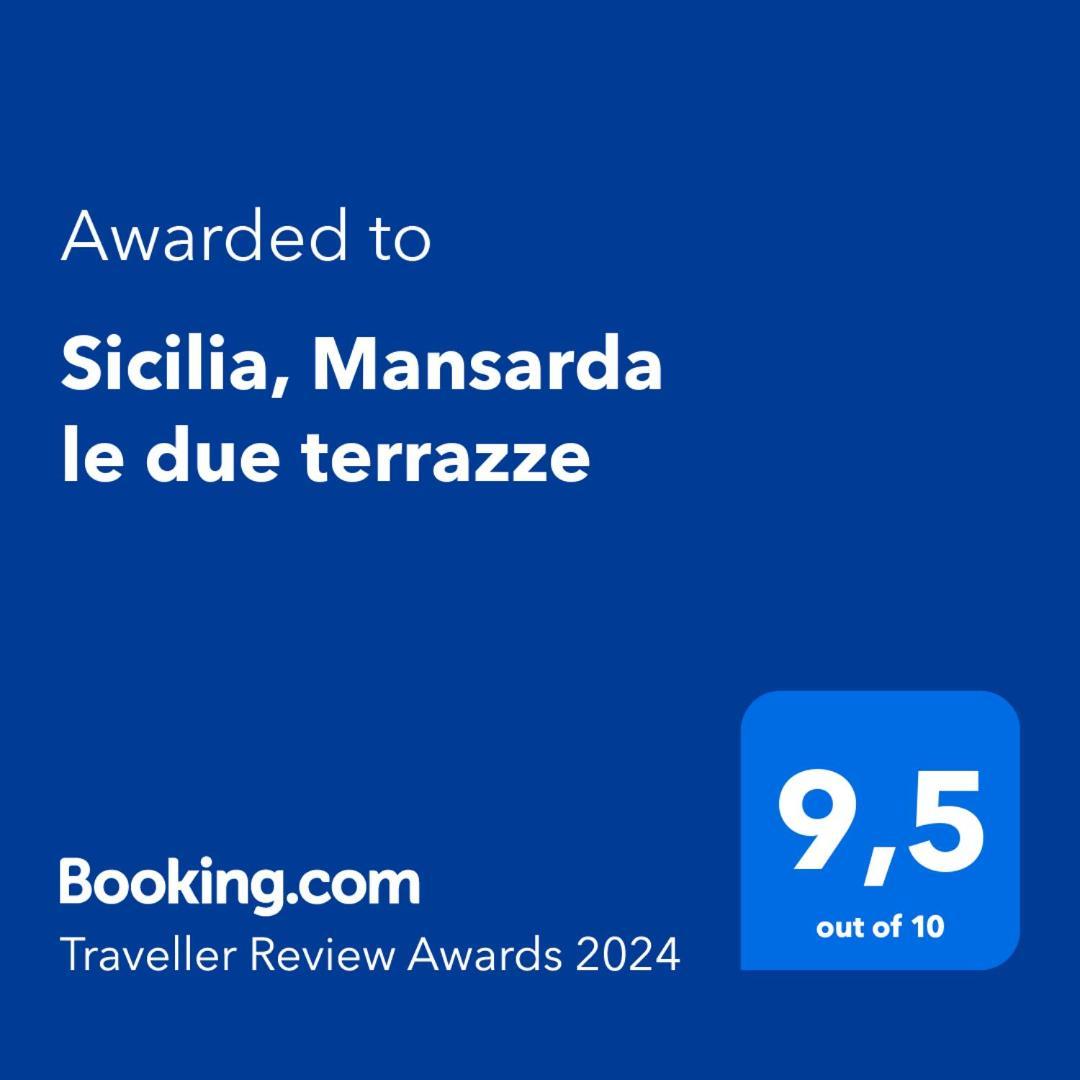Apartmán Sicilia, Mansarda Le Due Terrazze Mascali Exteriér fotografie
