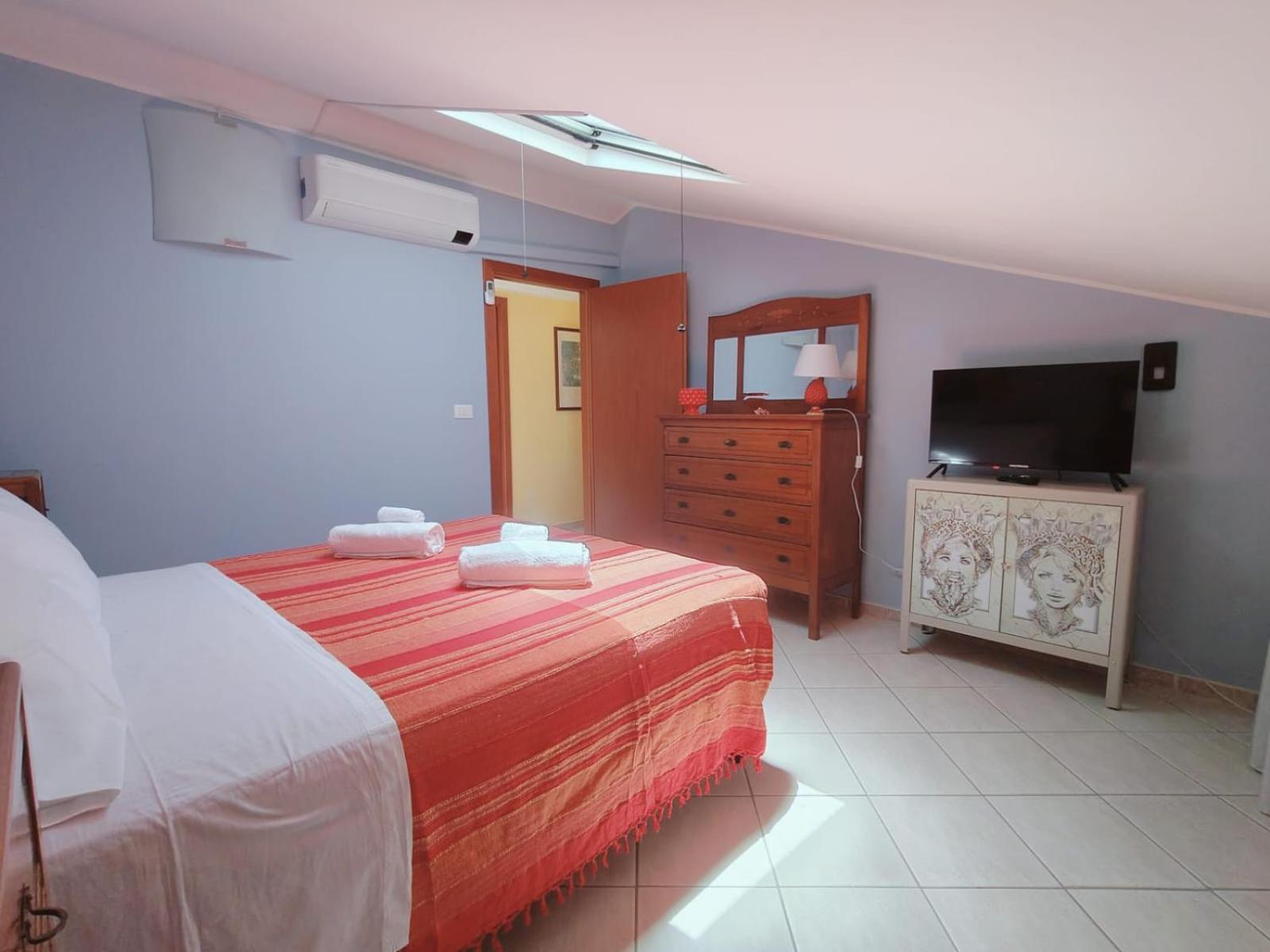 Apartmán Sicilia, Mansarda Le Due Terrazze Mascali Exteriér fotografie